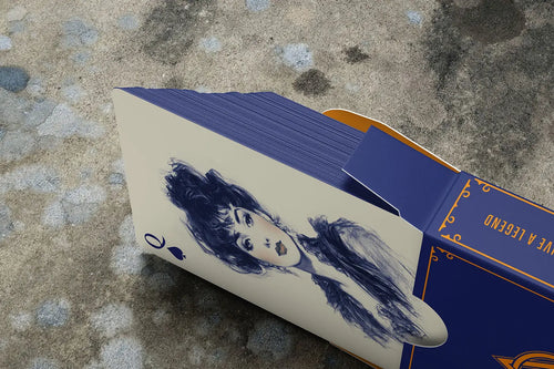 Playing cards with Oakley logo